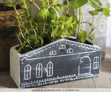Cachepot Amsterdam Preto | Westwing