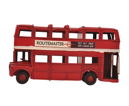 London Bus Retrô Vermelho | WestwingNow