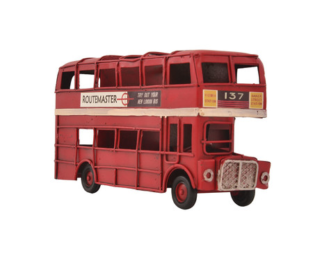 London Bus Retrô Vermelho | WestwingNow