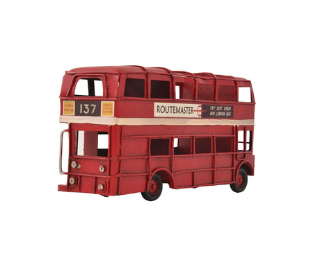 London Bus Retrô Vermelho | WestwingNow