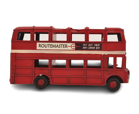 London Bus Retrô Vermelho | WestwingNow