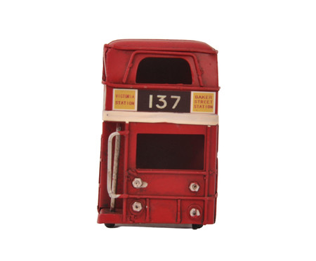 London Bus Retrô Vermelho | WestwingNow