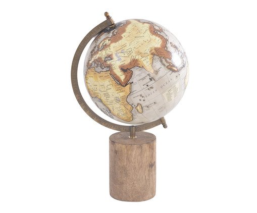Globo Base Madeira Cassini, Preto | WestwingNow