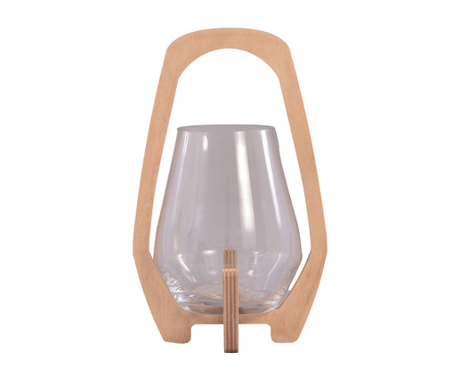 Lanterna para Vela Menor Wood, Natural | WestwingNow