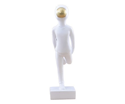 Adorno Decorativo Bubbleboy Em Pé Branco, Branco | WestwingNow