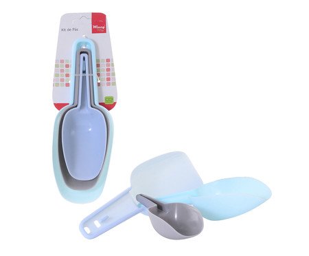 Jogo de Pás para Gelo e Grãos Preto | Westwing