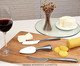 Jogo para Queijo Glamour Prateado, Prata ou Metálico | WestwingNow