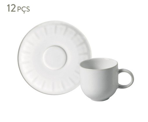 Jogo de Xícaras para Café Coup Aurora, Branco | WestwingNow