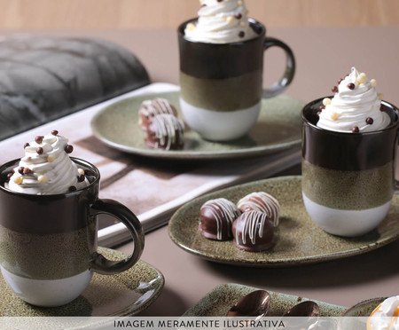 Jogo de Canecas Coup Mocha | Westwing