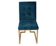 Cadeira em Veludo Prince - Azul, azul | WestwingNow