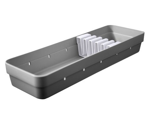 Organizador de Facas Logic Cinza Escuro, Cinza | WestwingNow