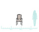 Cadeira com Braços em Linho Luiz XV Beaumont - Preto e Cru, bege | WestwingNow