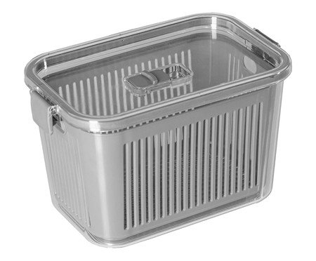 Pote Slim Multiuso Cinza