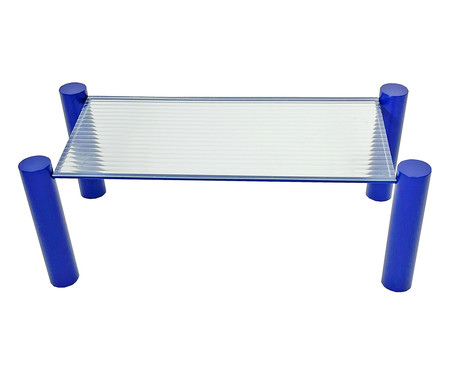 Mesa de Centro Tiago Azul - 95X35X48cm | WestwingNow