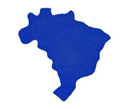 Capacho Brasilzão Azul - 50X50cm | WestwingNow