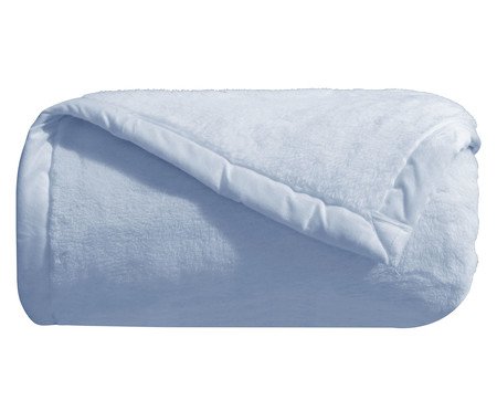 Cobertor Soft Premium Azul Fog 480G/M² | Westwing