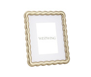 Porta-Retrato Pequeno Cozner Dourado | WestwingNow