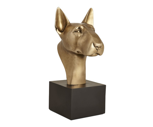 Adorno Decorativo Cachorro Dourado, Dourado | WestwingNow