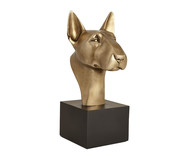 Adorno Decorativo Cachorro Dourado | WestwingNow