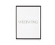 Porta-Retratos Grande em Metal Genuine Preto, Preto | WestwingNow