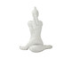 Adorno Decorativo Yoga Cow Face Off White, Off White | WestwingNow