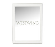 Porta-Retrato Grande em Metal Strong Branco | WestwingNow
