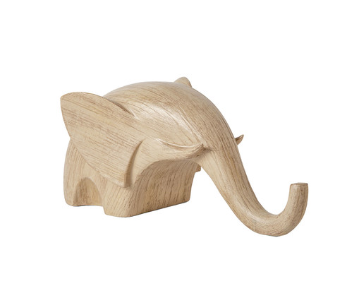 Adorno Decorativo Elefante Marrom, Marrom | WestwingNow