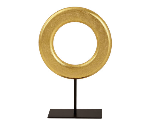 Adorno Decorativo Ring II, Dourado | WestwingNow