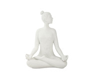 Adorno Decorativo Yoga Borboleta Off White | WestwingNow