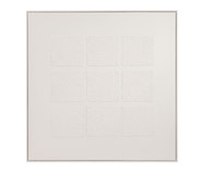 Quadro em Canvas Quadrado Texturizado Off White | WestwingNow