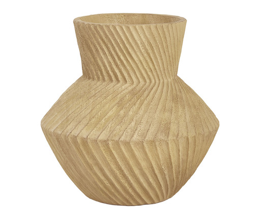 Vaso Baixo Rudolf Bege, beige | WestwingNow