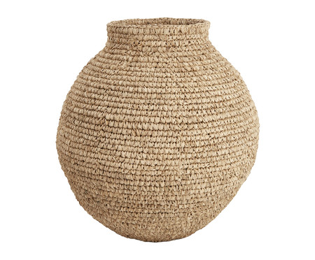 Vaso em Fibra Natural Scrupuleux