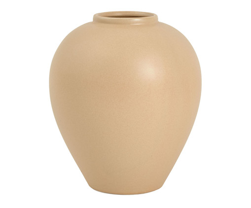 Vaso em Cerâmica Mature Menor Bege, beige | WestwingNow