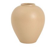 Vaso em Cerâmica Mature Menor Bege | WestwingNow