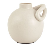 Vaso em Cerâmica Honnête Menor Cinza | WestwingNow