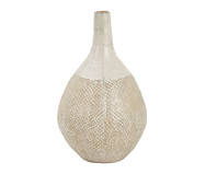 Vaso em Cerâmica Éloquent Maior Off White | WestwingNow