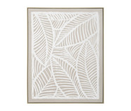 Quadro em Canvas Texturizado Leaf Bege | WestwingNow