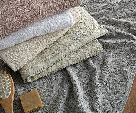 Jogo de Toalha de Banho Aragon Extra Soft Branco | Westwing