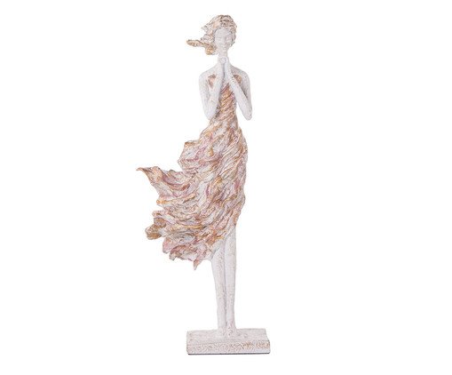 Adorno Rebeca Meditando Areia, beige | WestwingNow