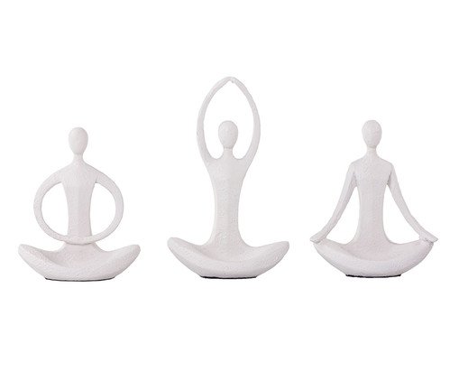 Jogo de Adorno Porta-Joia Yoga Areia, beige | WestwingNow