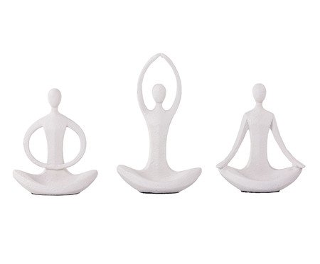 Jogo de Porta-Joias Yoga Areia | Westwing