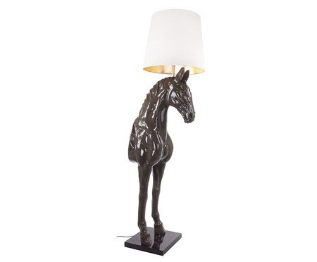 Luminária Cavalo em Pé Marrom Marrom | Westwing