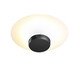 Plafon de Sobrepor Slice Preto Bivolt - P, black | WestwingNow