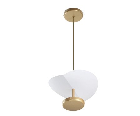 Pendente Led Up Dourado Ono Bivolt | Westwing