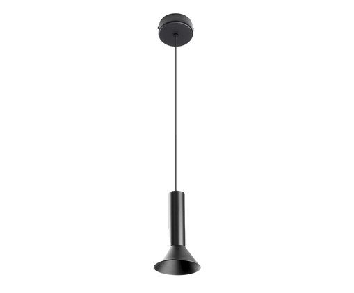 Pendente Led Zoom Preto Bivolt, black | WestwingNow