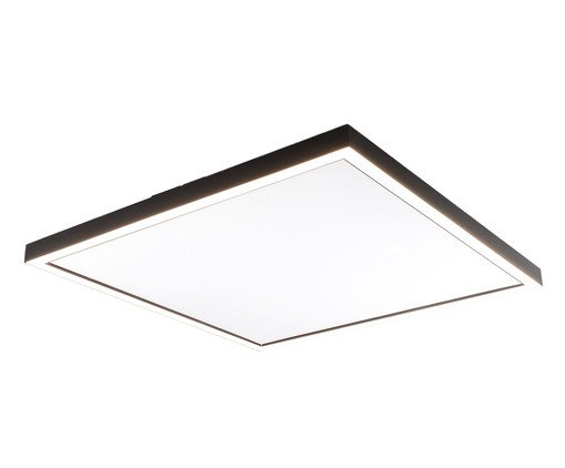 Plafon Led Elegance Preto e Branco Bivolt, white | WestwingNow