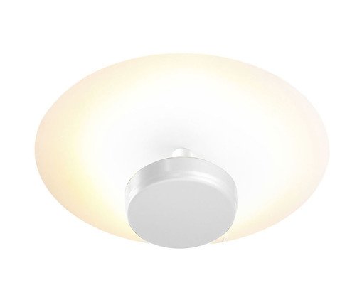 Plafon de Sobrepor Slice Branco Bivolt - M, white | WestwingNow
