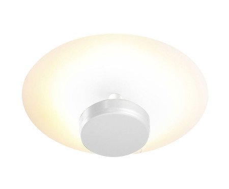 Plafon de Sobrepor Slice Branco Bivolt - M | Westwing
