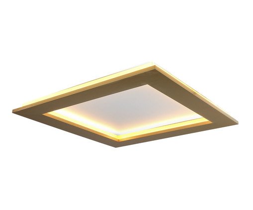 Plafon Led Infinity Dourado Ono Bivolt, gold | WestwingNow
