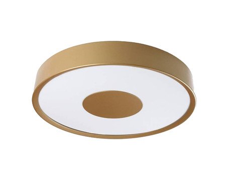 Plafon Led Ballon Dourado Ono Bivolt | Westwing